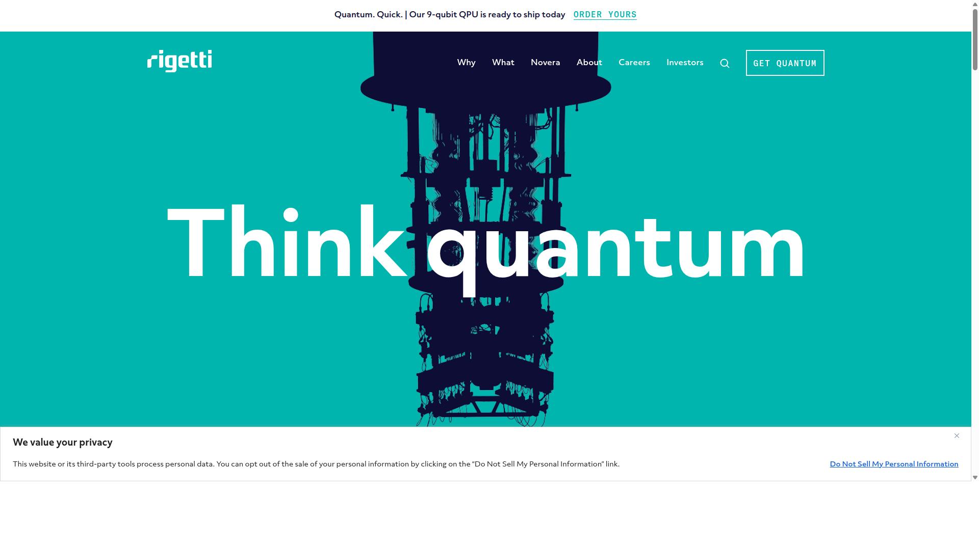 Rigetti Computing Inc. website